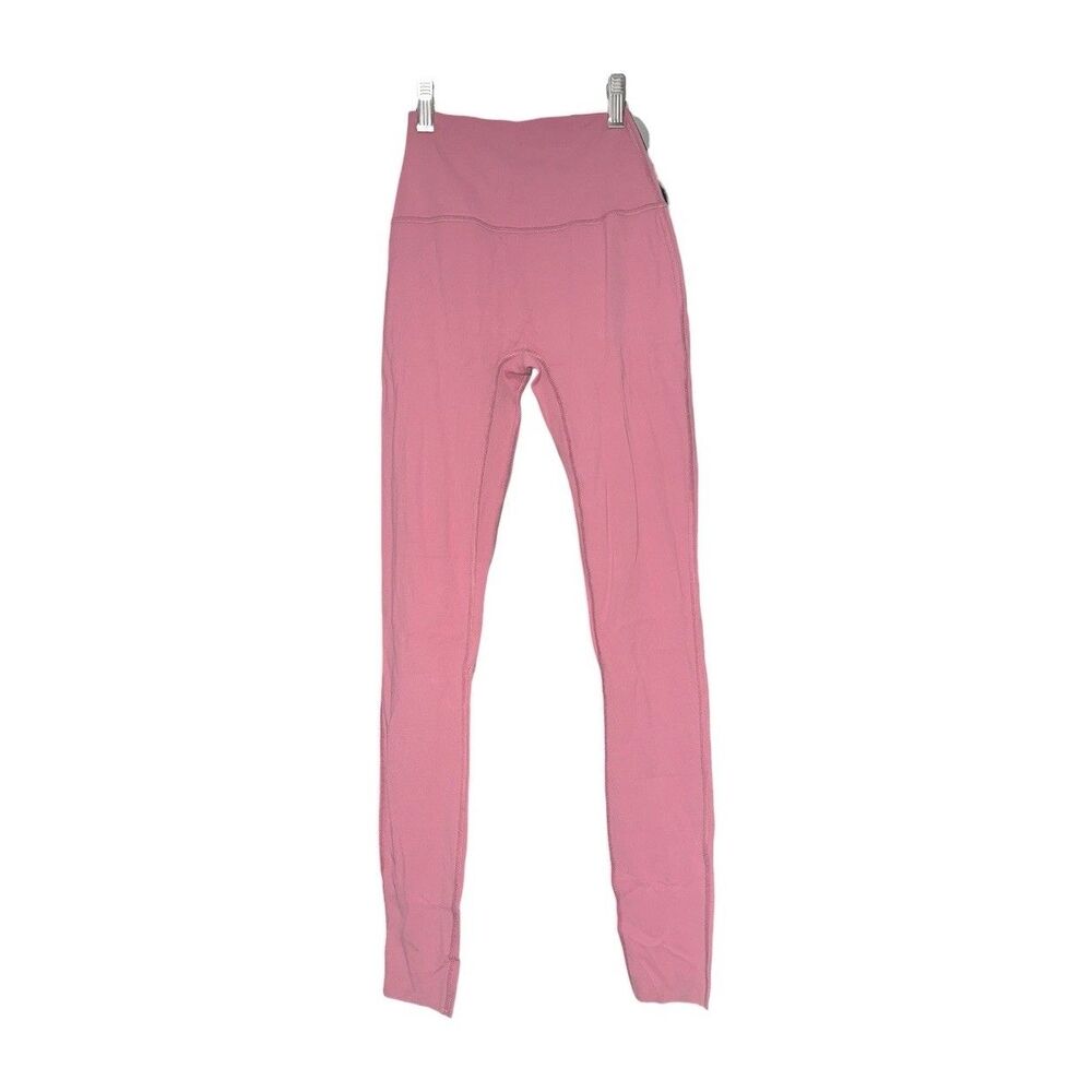 YPB StudioFlex Curve Love Ultra High Rise Pink-Purple Wicking Leggings XXS New